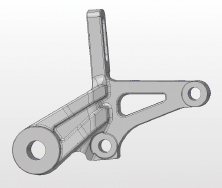 バイクパーツのCADデータ